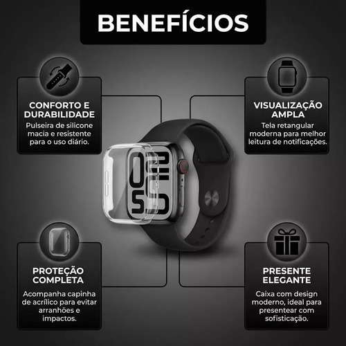 Smartwatch W10 Pro 46mm Serie 10 Amoled Chat Gpt Nfc Gps