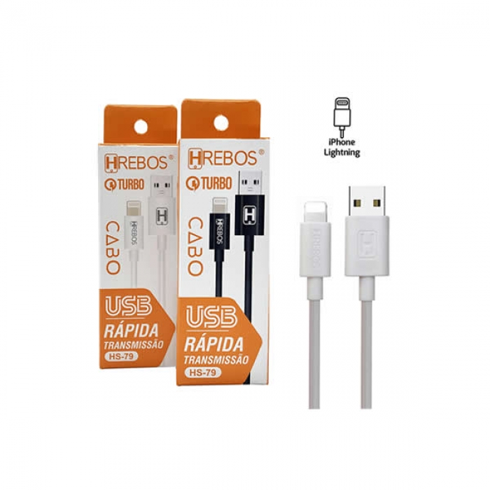 Cabo HRebos Iphone 3.0 Turbo Tipo lightning