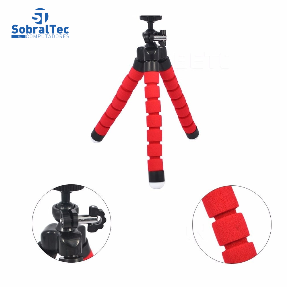 Tripe Flexivel XLCELL para celular e câmera