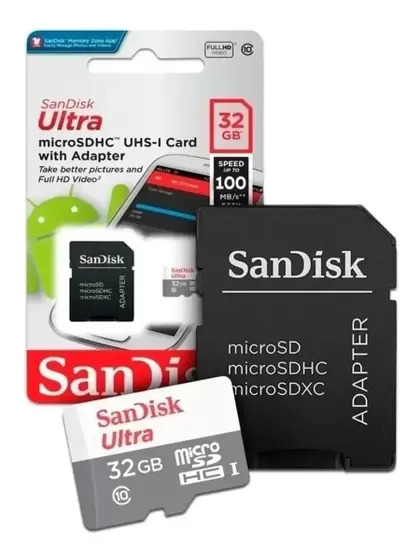 Cartão de memoria Micro SDHC 32GB Sandisk