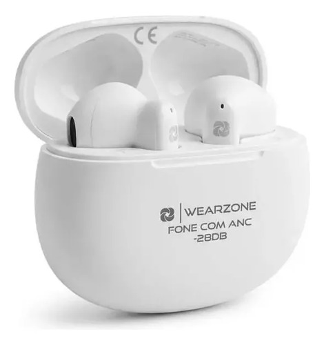 Fone De Ouvido Bluetooth Com Anc Wearzone Wz06